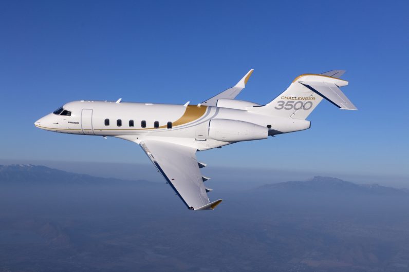 Bombardier Challenger 350 photographed on May 3, 2019 at KTRM